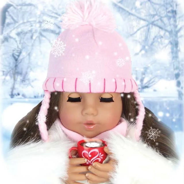 Red/Pink Dessert Set for 18 Inch Dolls U406