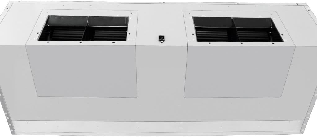 4 Speed Wall/Under Cabinet Range Hood, 2000 Max CFM, Stainless Baffle Filters, 30 36 42 48 54 60 inch O367287