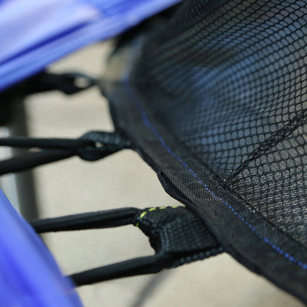 55-Inch Trampoline with Enclosure and Sound, Blue M1865