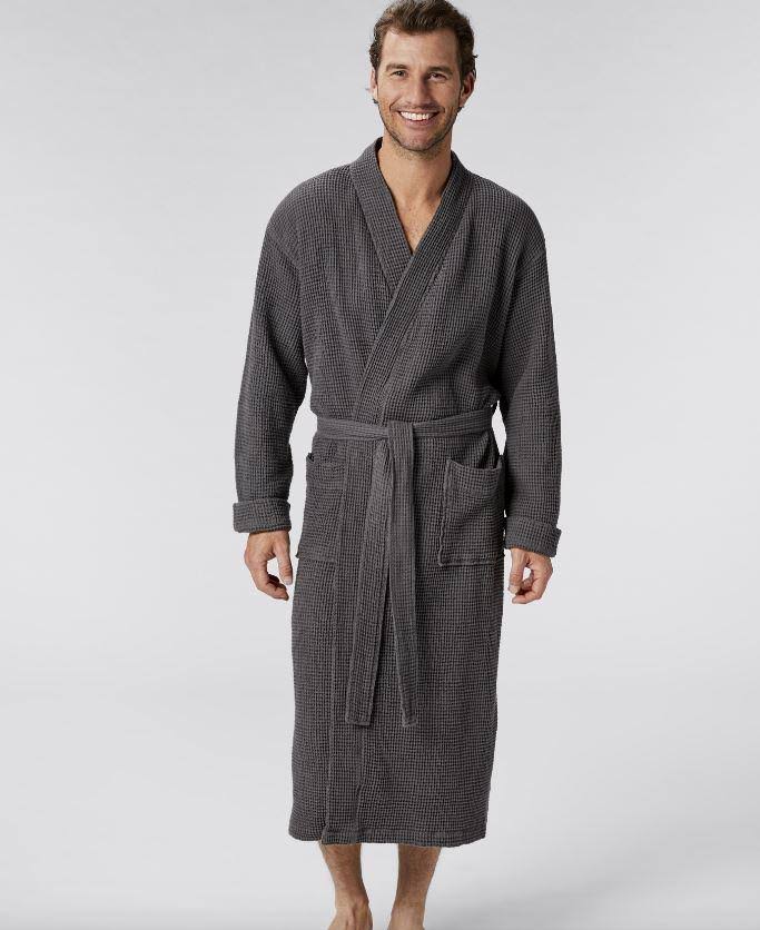 Organic Waffle Robe A78546