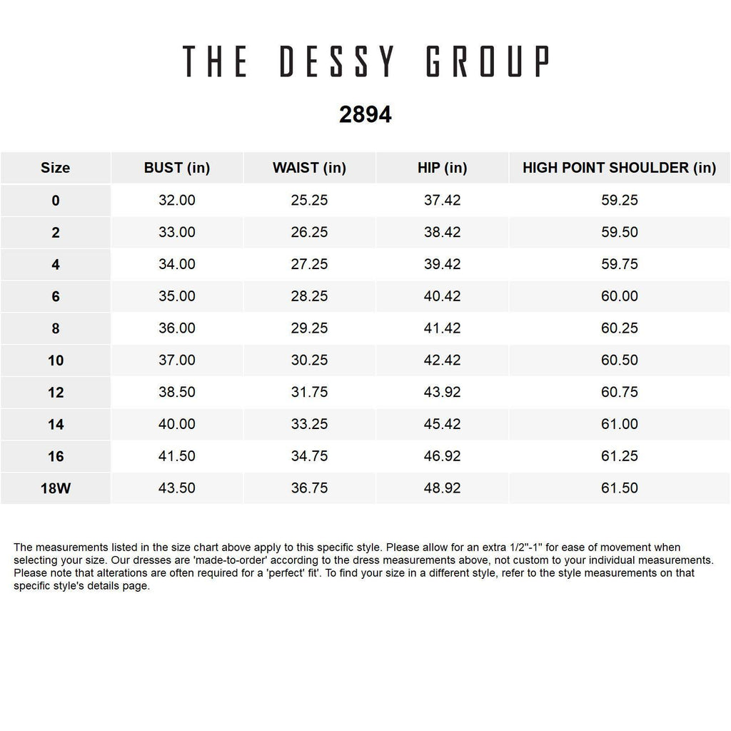 Dessy Collection Style 2894 I5061