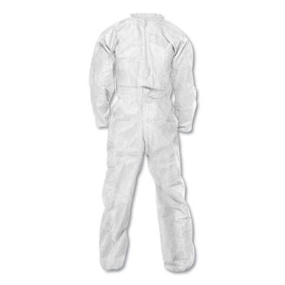 White Breathable Particle-Pro Coveralls Zip XL 24/Carton B52444