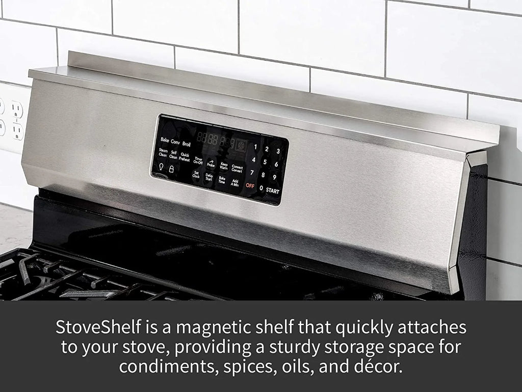 Black Magnetic Shelf, 30" Length Y4555