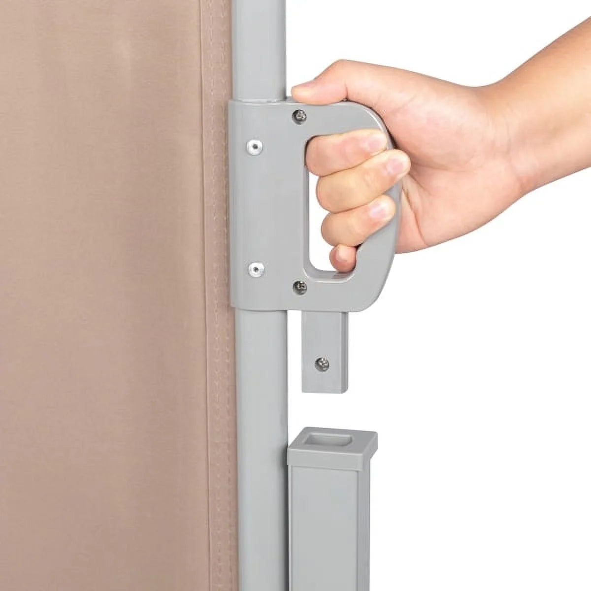 Brown Aluminum Handle Windshield Canopy P4081