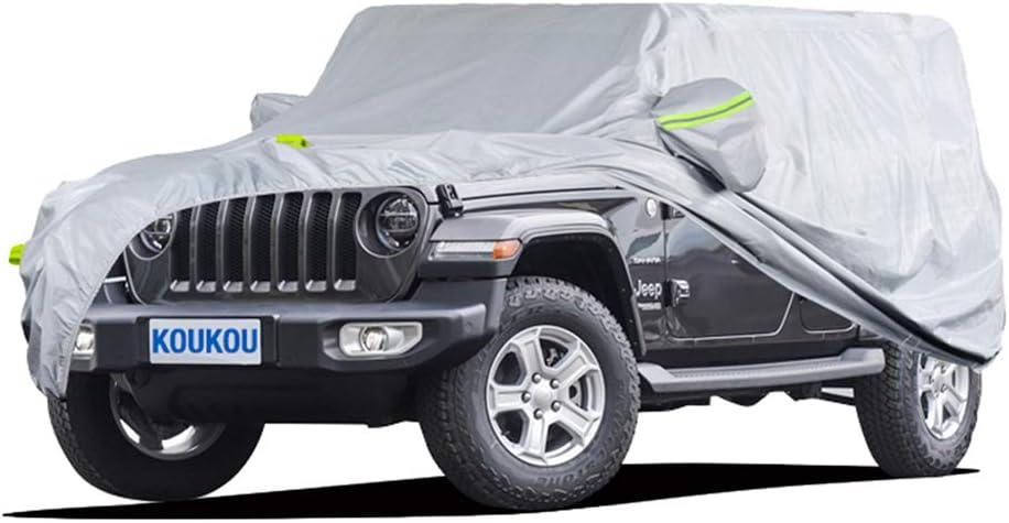 6 Layers Waterproof Car Cover (208 X 78 X 59 inches) H67266