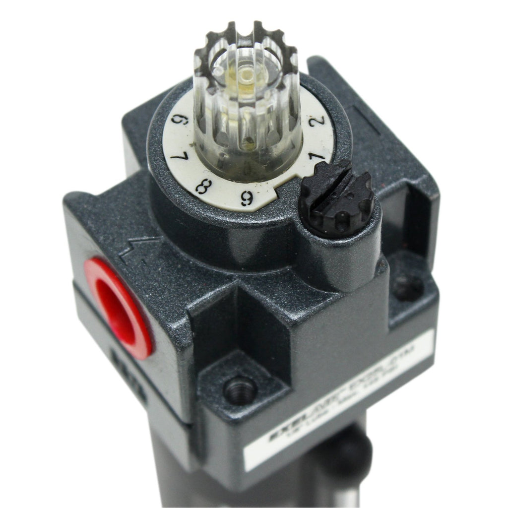 1/4 NPT Mini Polycarbonate Air Filter Regulator and Lubricator System Pack of 2 U254