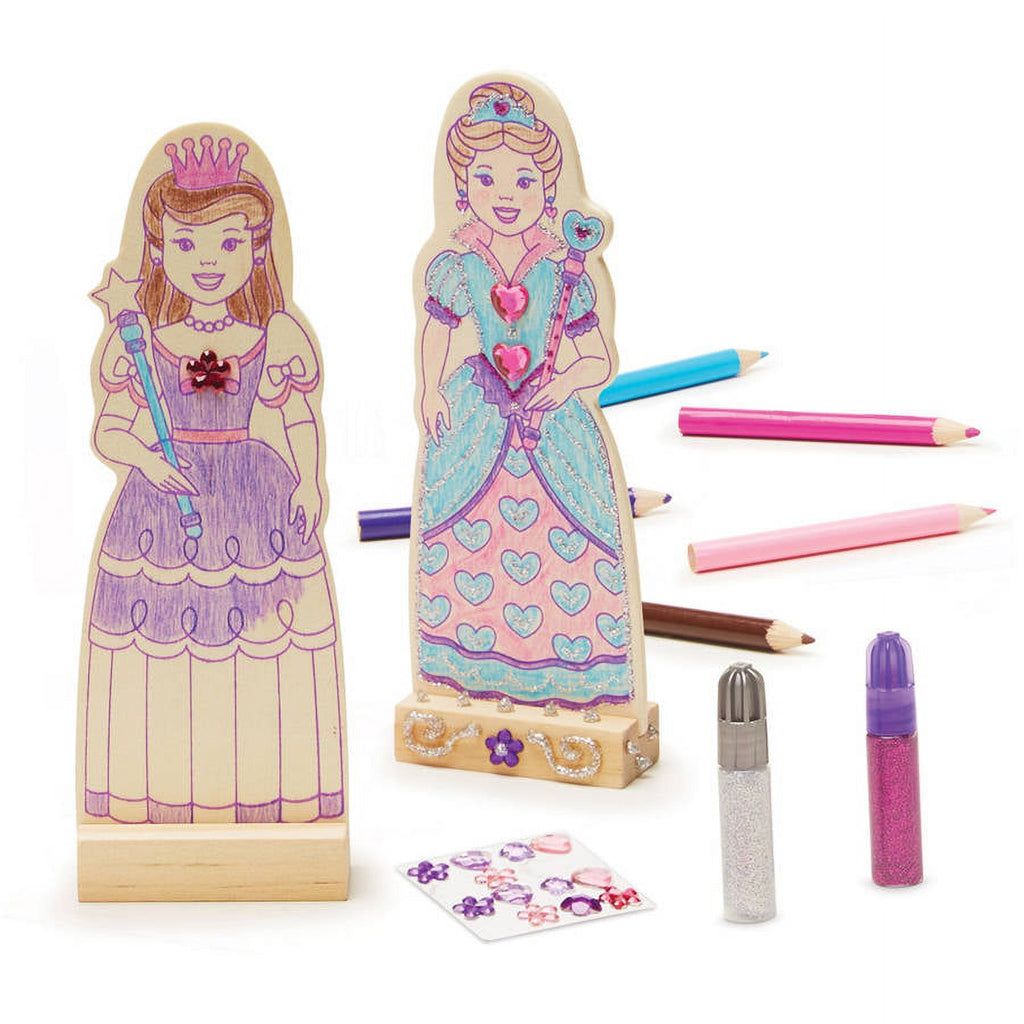 Wooden Princess Dolls Craft Kit E74491