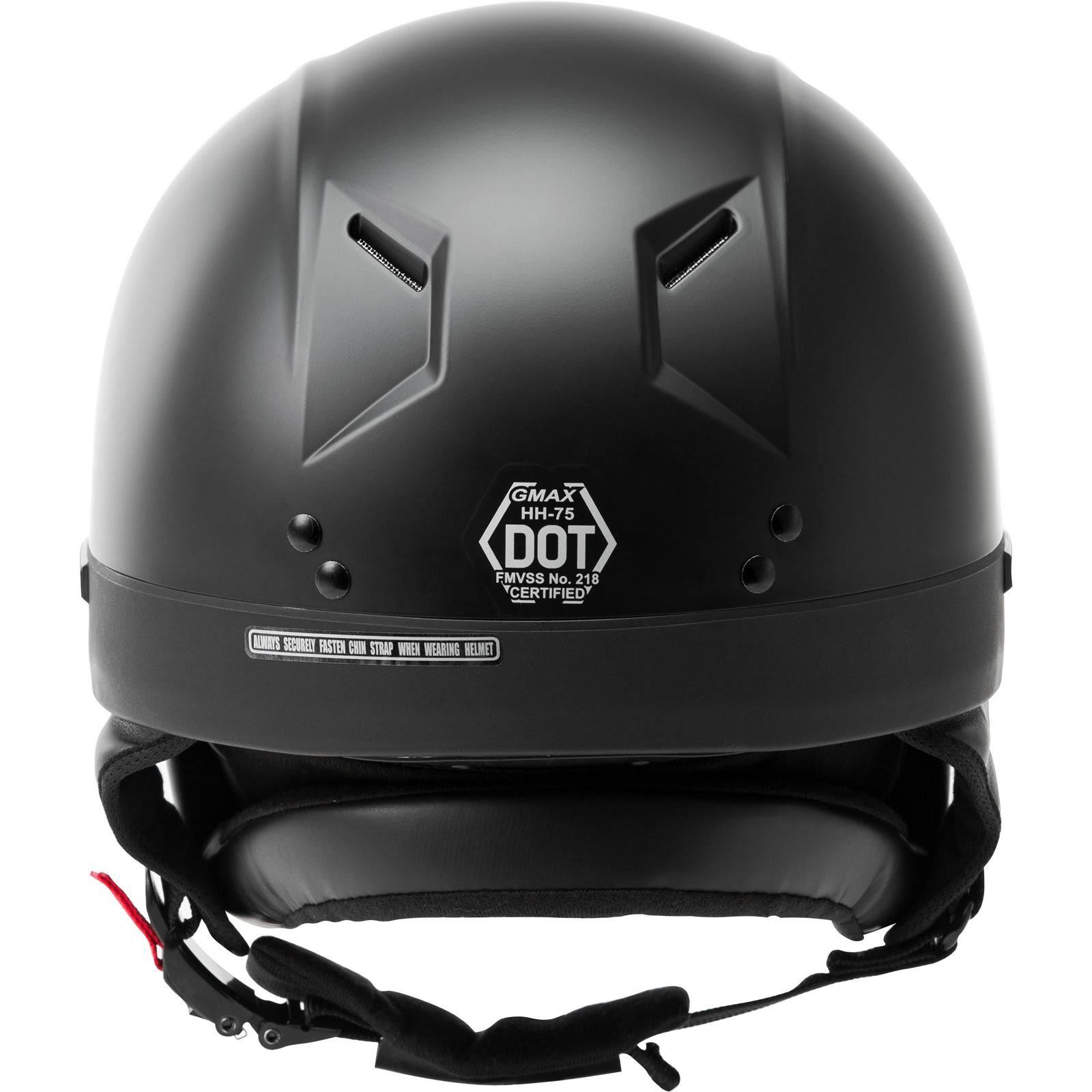 Matte Black Half Helmet V121246
