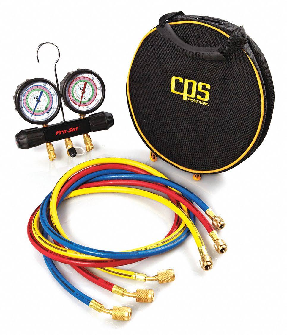 Mechanical Manifold Gauge Set, 2 Valves W7275