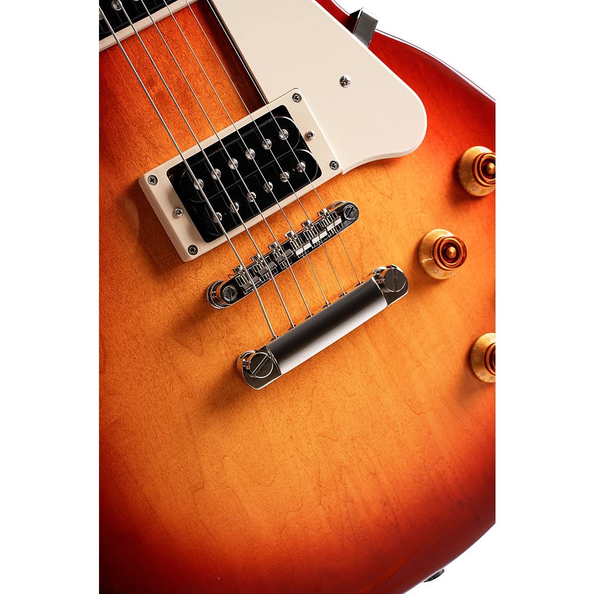 Cherry Red Sunburst Electric Guitar J242