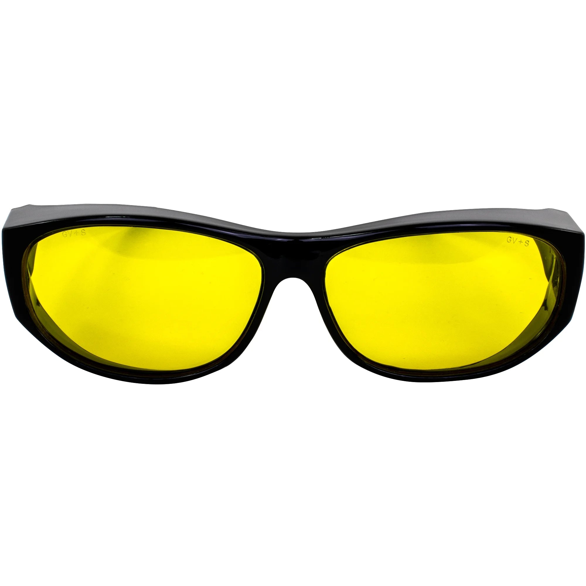 3 Pairs Gloss Black Safety Glasses with Microfiber Pouch D994977