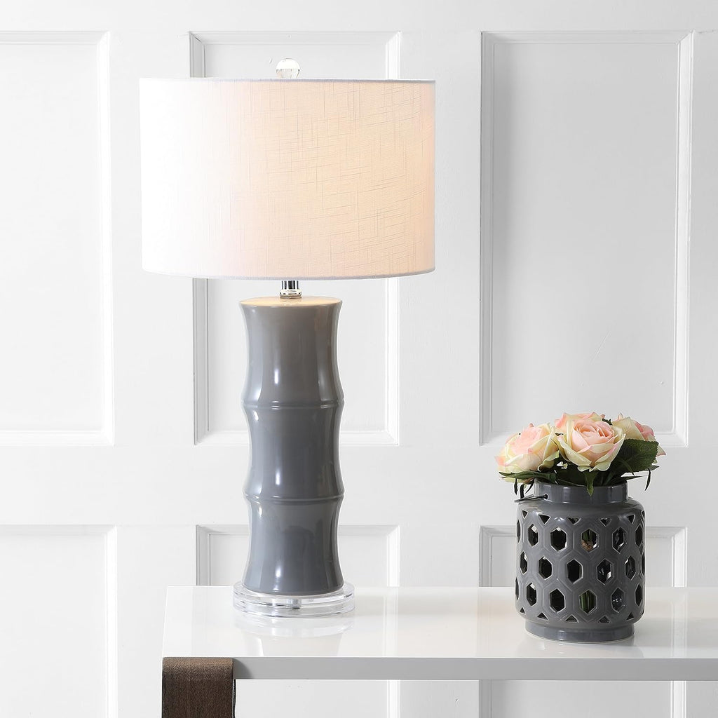 White Ceramic LED Lamp D738335