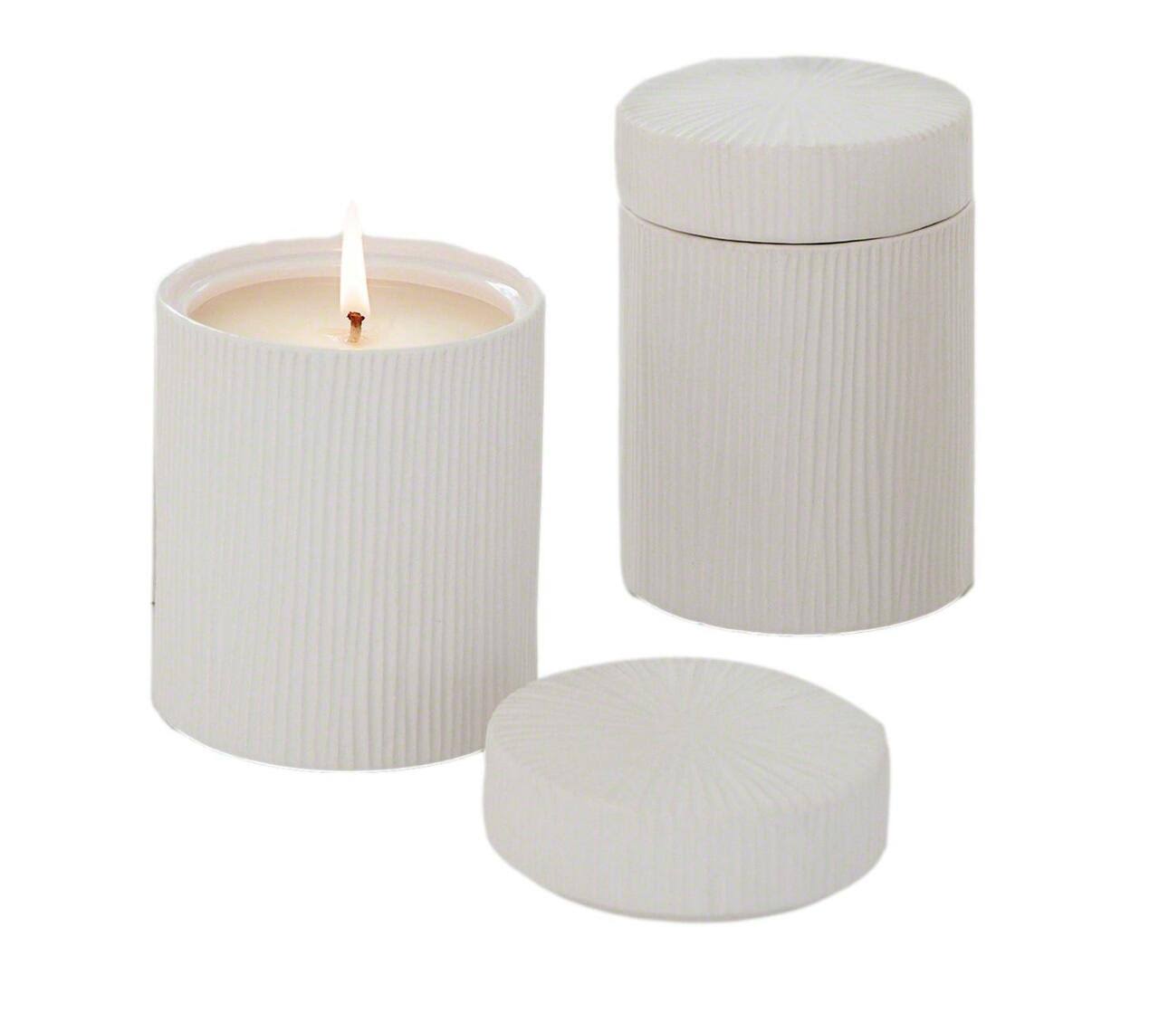 Sculpted Tropical Candle Jars F972740