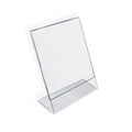 Clear L-Shaped Desktop Sign Holder (Pack of 10) D907466
