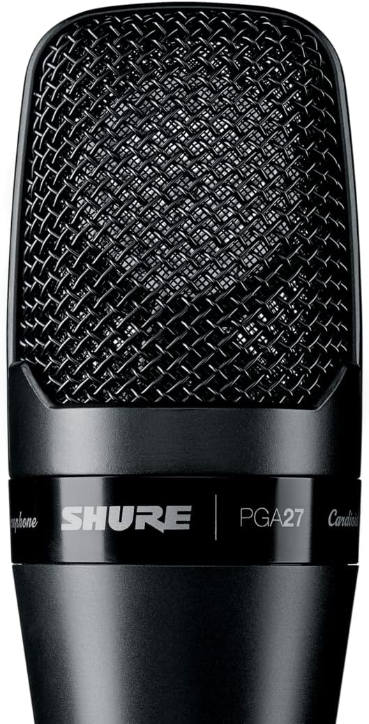 Large-Diaphragm Cardioid Condenser Microphone with Shock-Mount and Carrying Case D125834