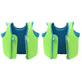 Children Boy Girl Swim Vest Buoyancy Swimsuit Size M (Green) O176498