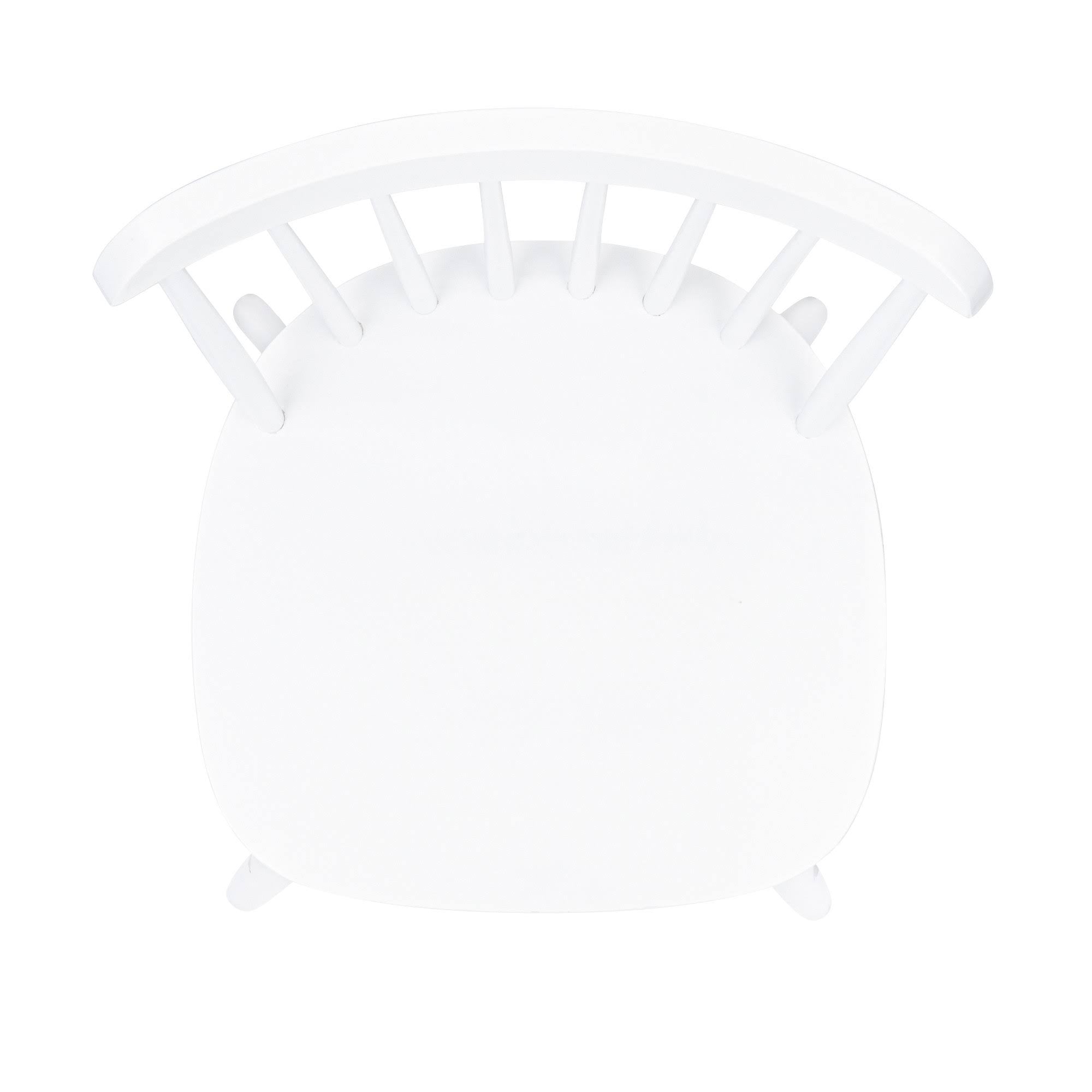 White Bar Stool (Set of 2) S193