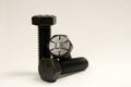 9/16-12 x 3 Grade 8 Hex Cap Screw Plain U58762