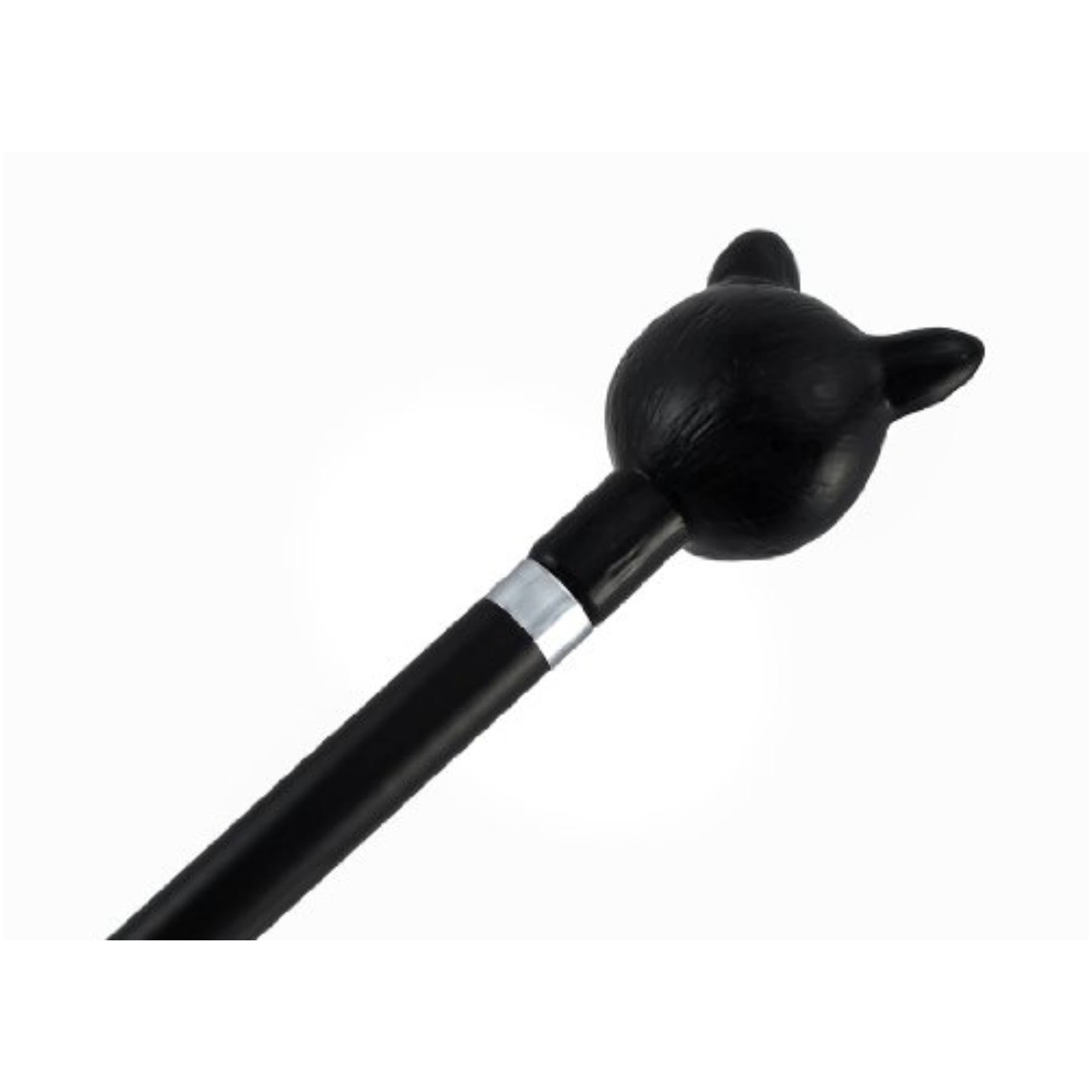 Black Cat Hardwood Walking Cane 36 in. V42682