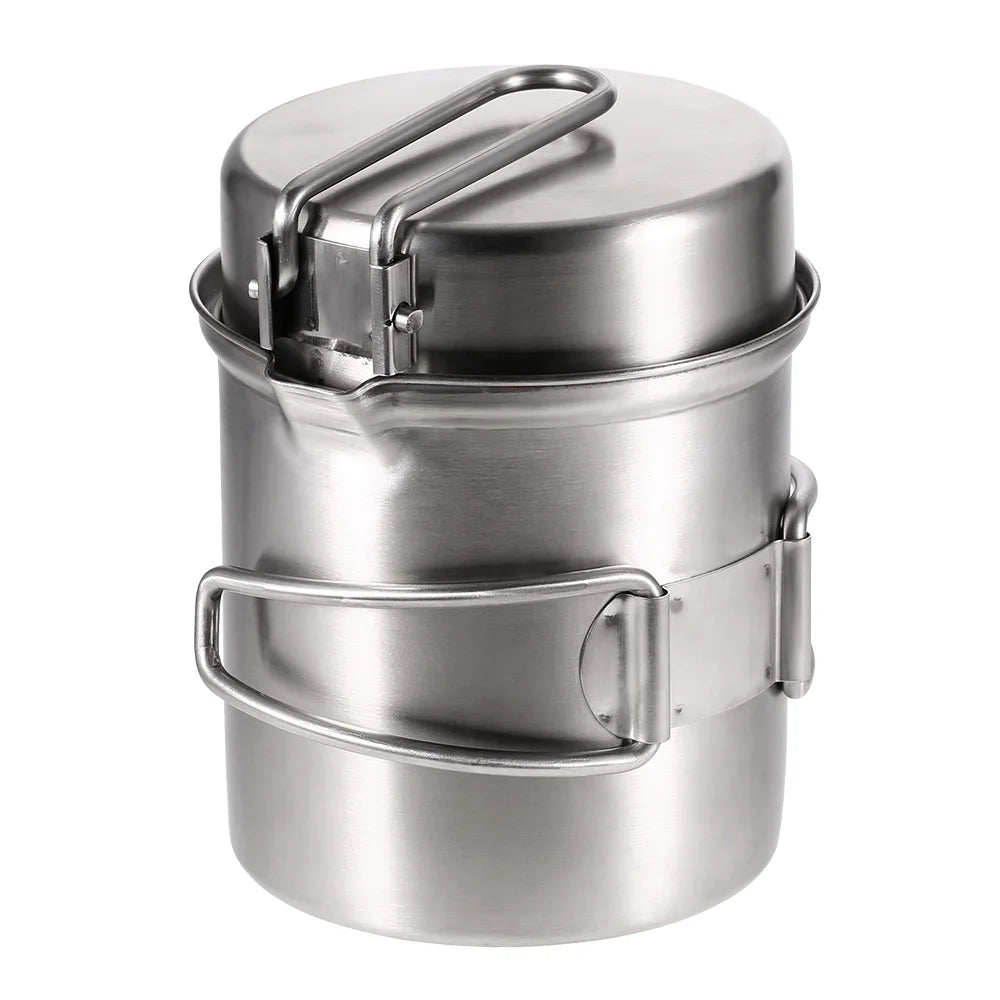 Portable Wood Burning Stove and Cooking Pot Set C26314