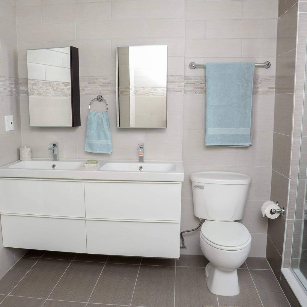 Polished Chrome 3 Piece Bathroom Hardware Set B901