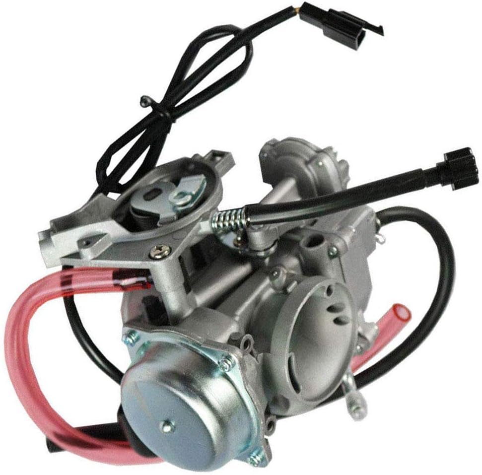 Carburetor with Air Filter Oil Filter for Arctic Cat ATV 350 366 400 2008-2017 Pack of 2 O7711
