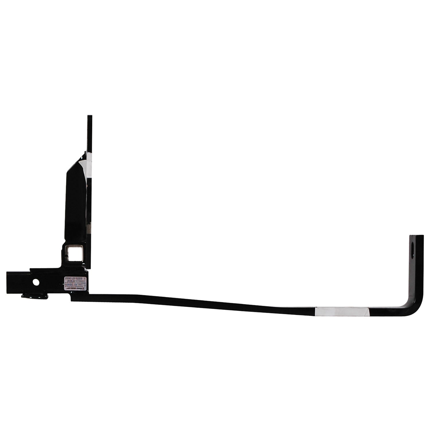 Class 1 Trailer Hitch, 1-1/4 Inch Square Receiver, Black I117