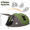 6 Person Pop up Tent with Vestibule F338330