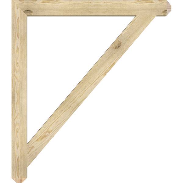 Traditional Craftsman Rough Sawn Douglas Fir Bracket X785