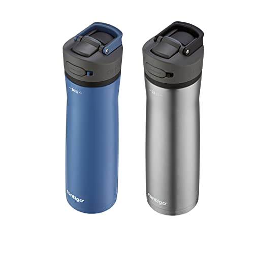 24oz Blue Water Bottle O22060