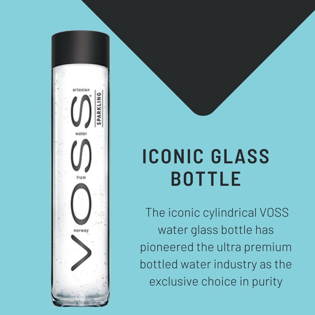 375 Ml Glass Bottled Water 12.7 Fl Oz (Pa Of 9) G867
