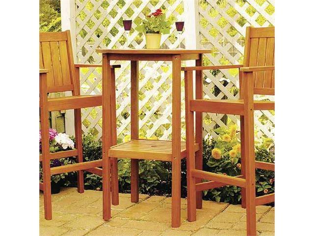 Eucalyptus Bar Table G729376