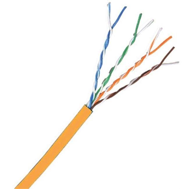 1000' Cat 6 UTP Bulk Cable Orange M1405