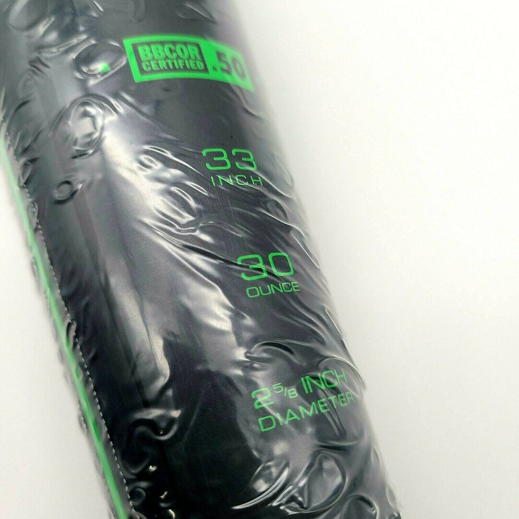 Black/Green Alloy BBCOR Baseball Bat Z17172