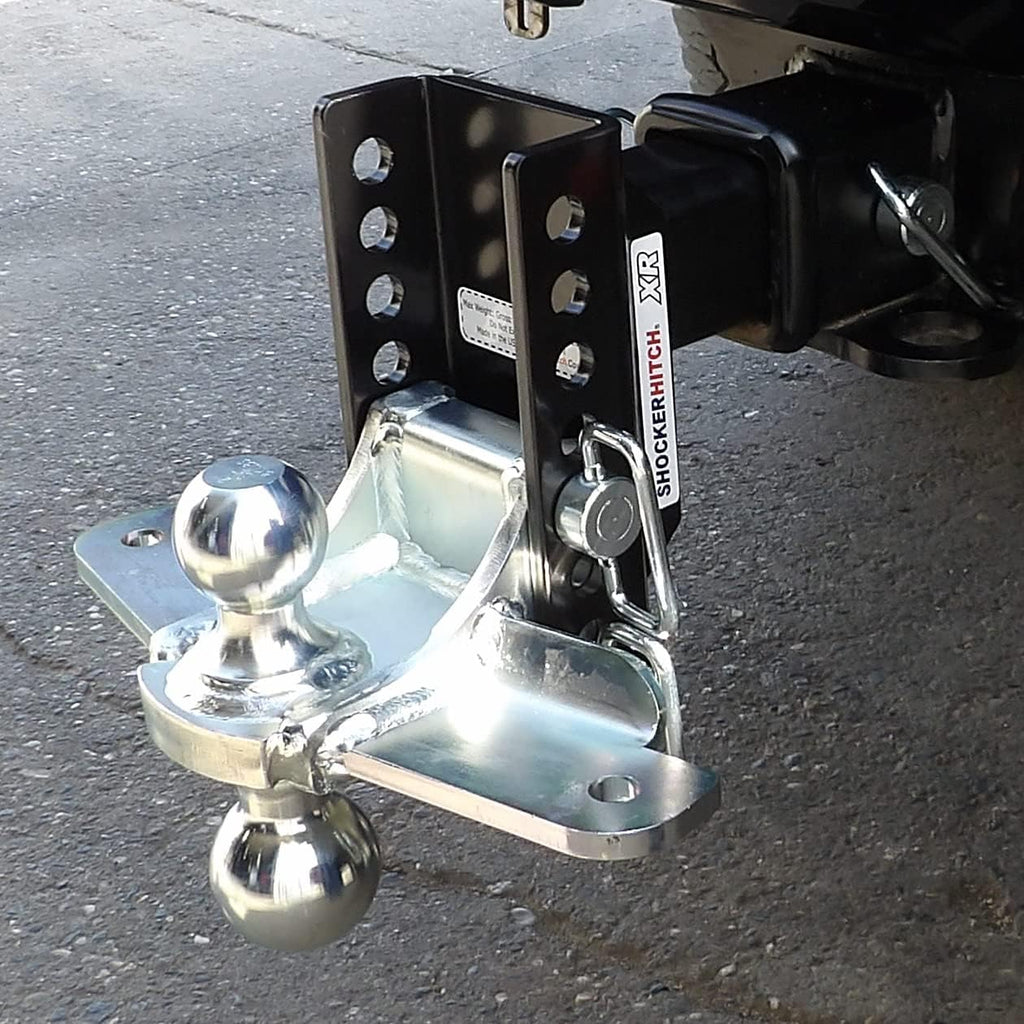 Combo Ball Mount with Sway Control Tabs, 12,000 lbs, Fits 2-1/2" Hitch B969135
