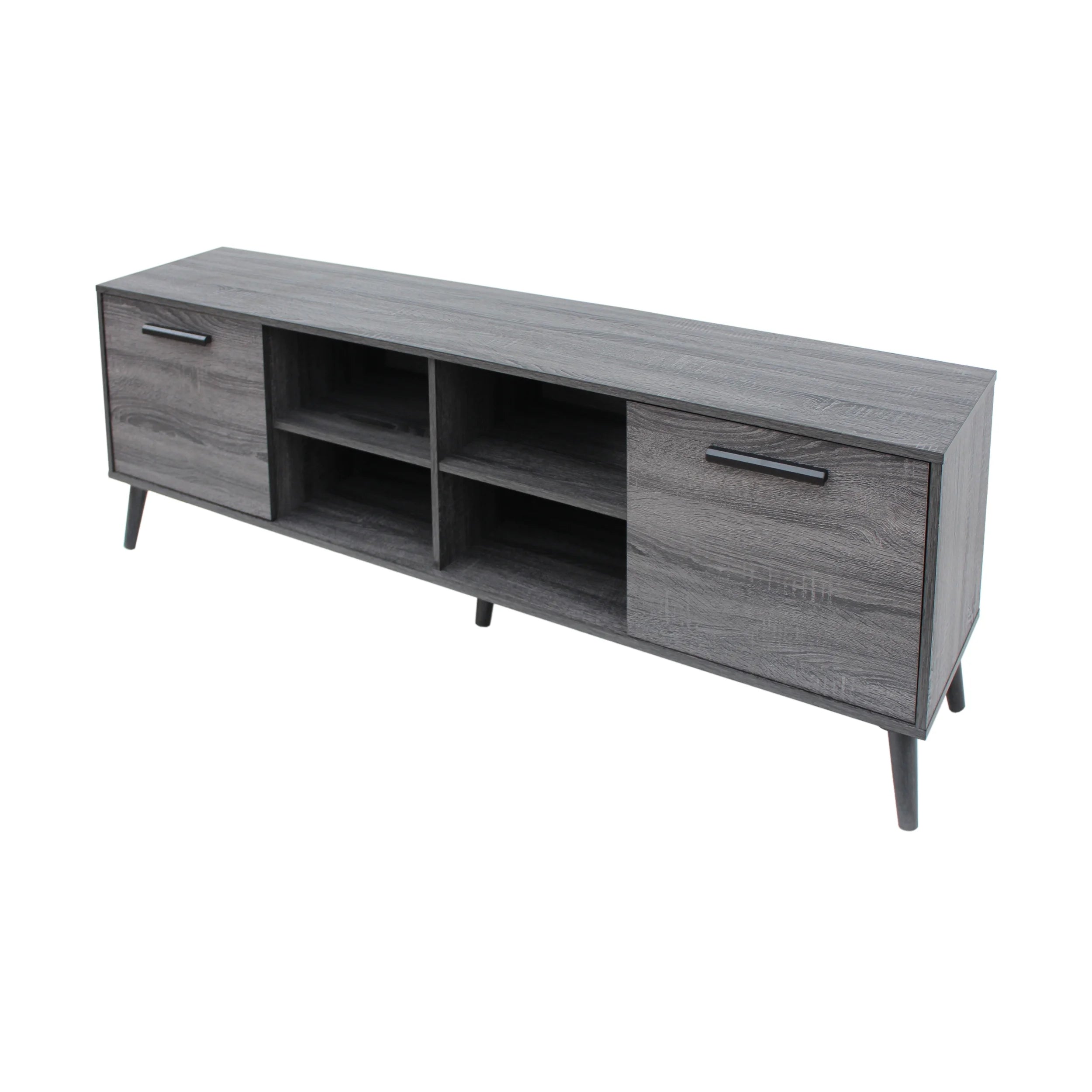 Grey Oak Finish TV Stand C671