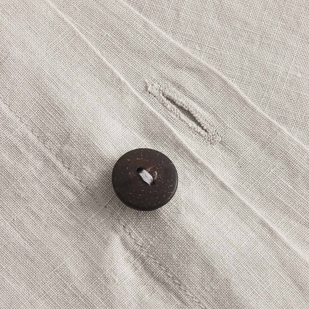 California King French Linen Duvet Cover Z32927