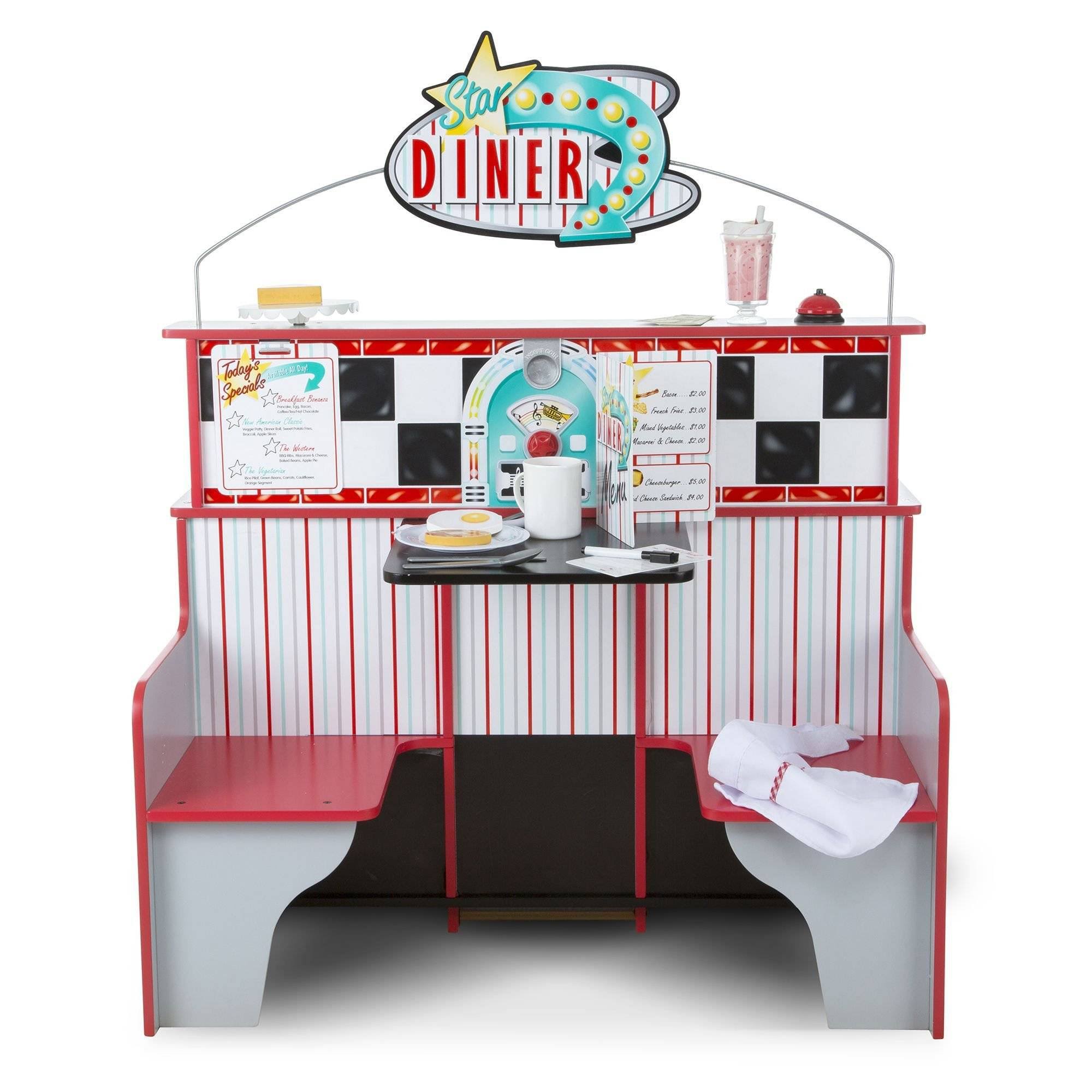 Star Diner Restaurant Play Food Set K890