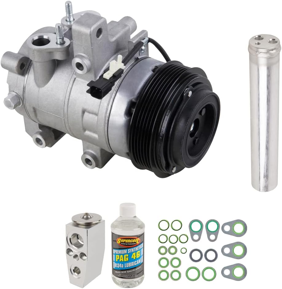 AC Compressor & A/C Kit For Ford Mustang GT 5.0L Coyote V8 2011 2012 2013 2014 S197 Z50989