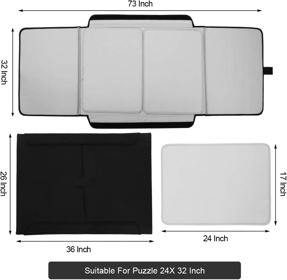 1500 Piece Jigsaw Puzzle Board with Non-Slip Surface V1400
