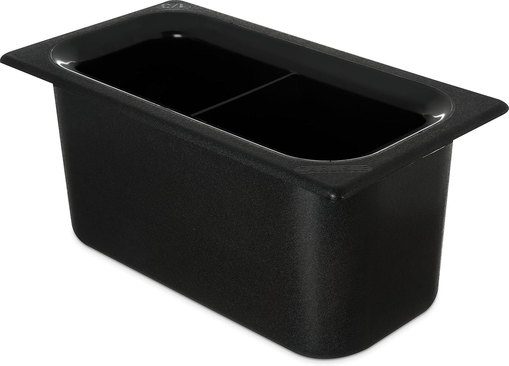 White Half-Size Food Pan, 6 quart, Pack of 2 U998