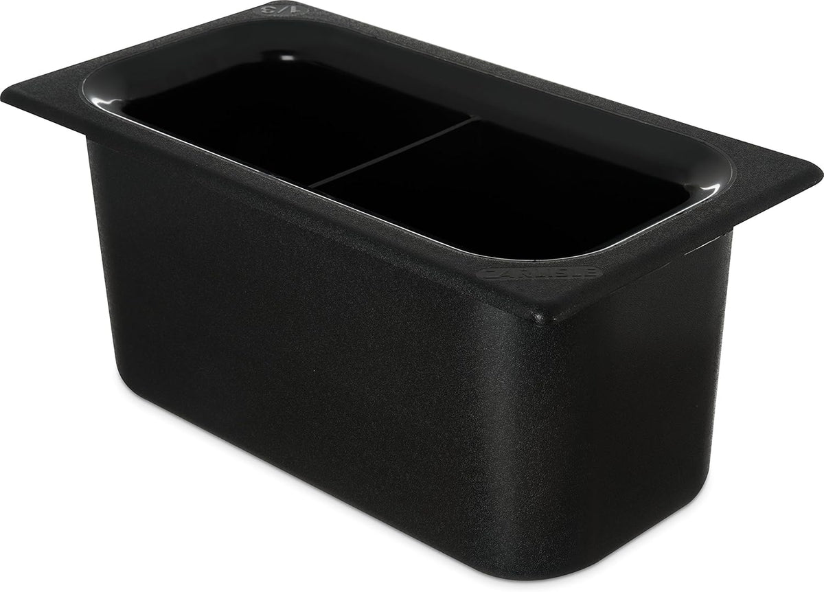 White Half-Size Food Pan, 6 quart, Pack of 2 U998