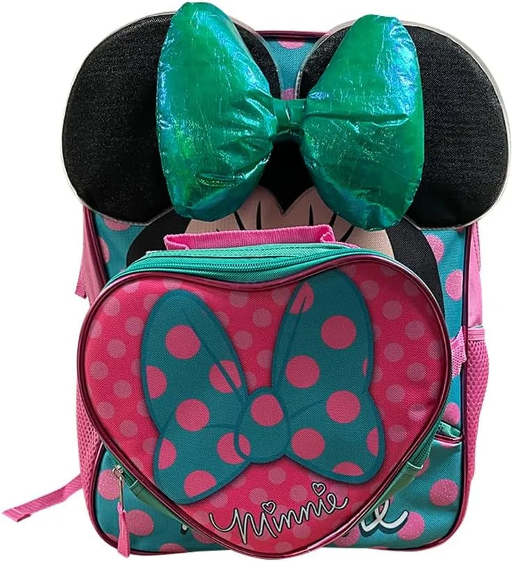 16" School Backpack With Detachable Lunch Box Set W4817