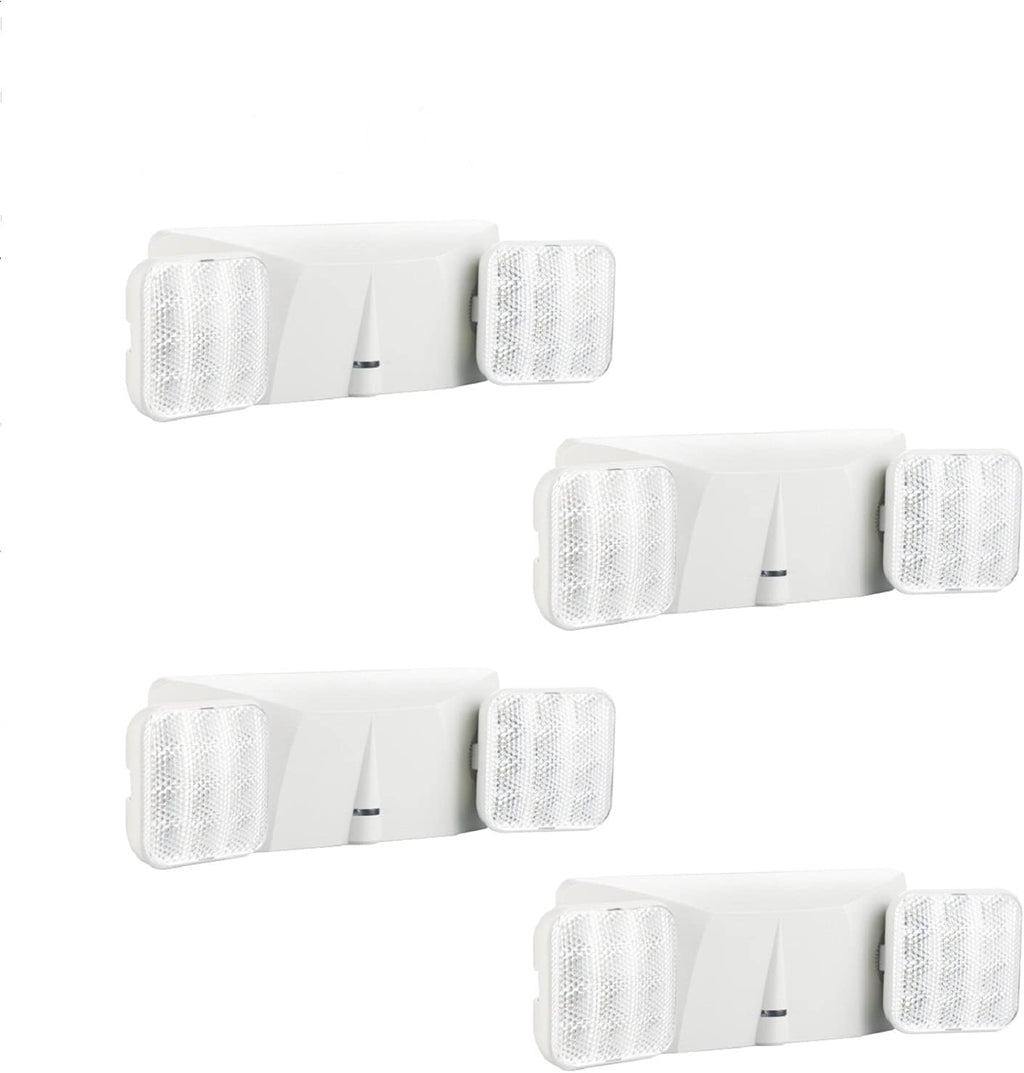 6 Pack LED Exit Sign with Emergency Light X89484