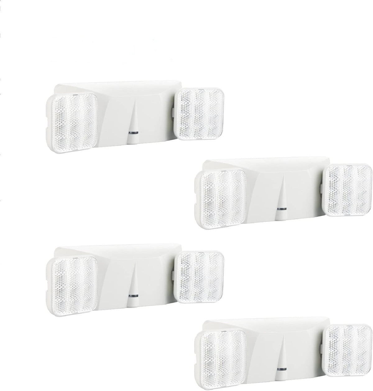 6 Pack LED Exit Sign with Emergency Light X89484