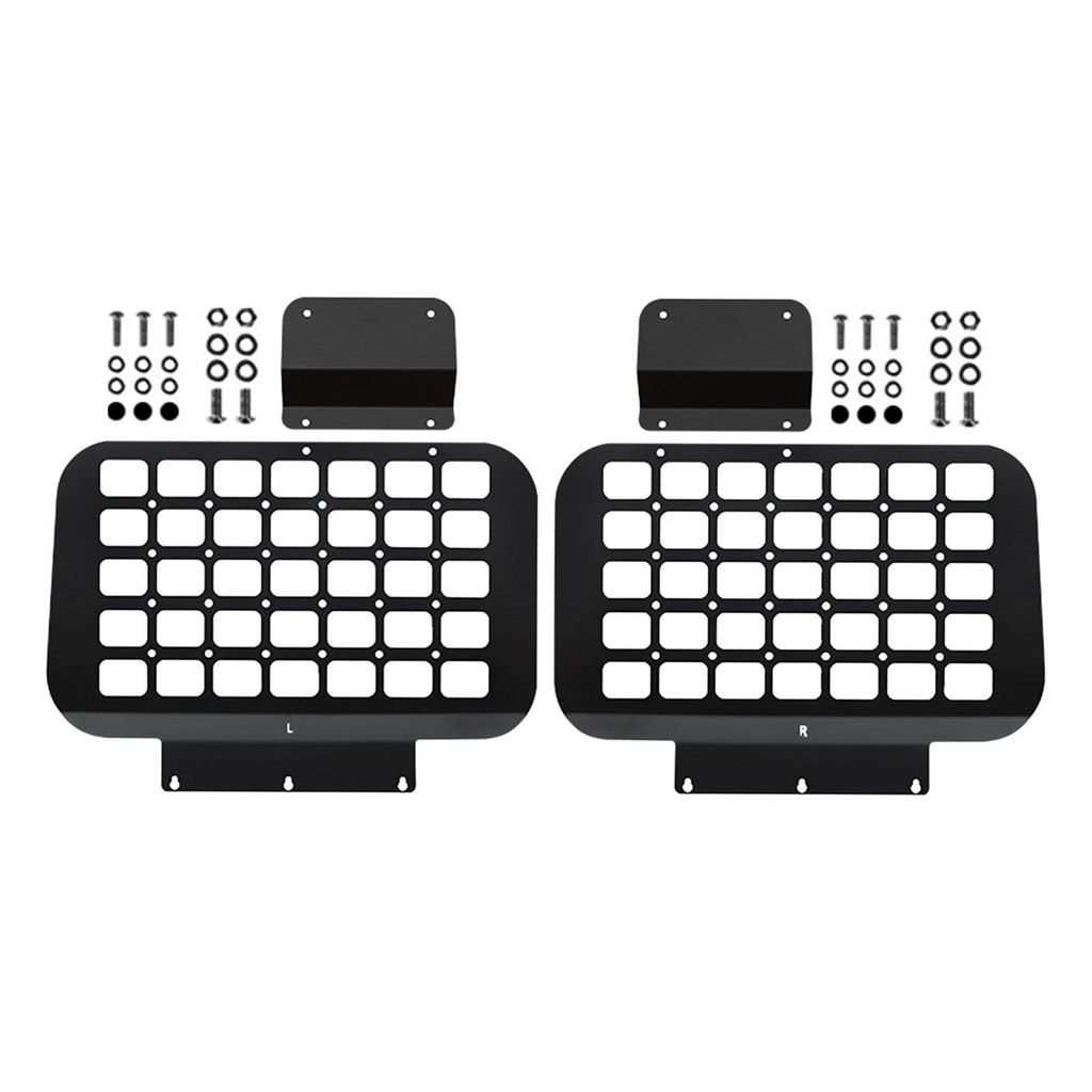 2x Rear Window Side Storage Racks Internal Expansion Accessories Multifunction Rack Rear Cargo Luggage Storage Carrier B415085