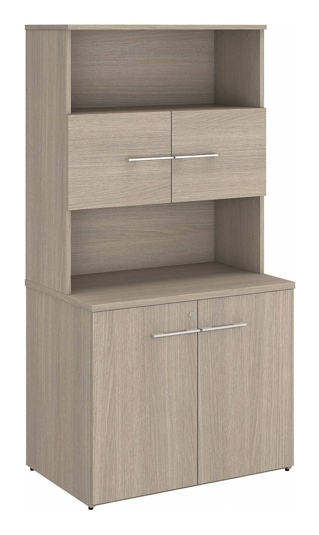 36W Tall Storage Cabinet with Doors and Shelves S54169