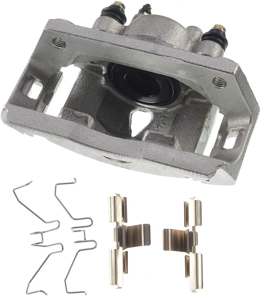 Disc Brake Caliper Assembly with Bracket Compatible with Ford E-150 E-150 Club Wagon Econoline 2004-2006 Rear Passenger Side Pack of 2 W577644
