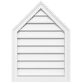 Peaked Top Surface Mount PVC Gable Vent C3882