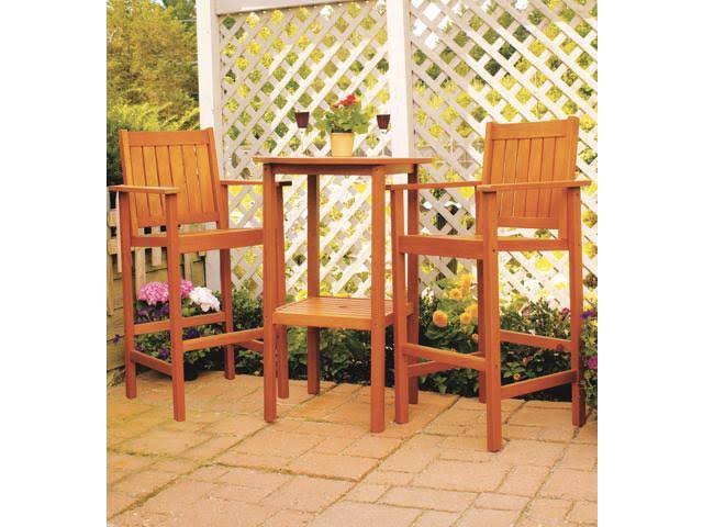 Eucalyptus Bar Table G729376